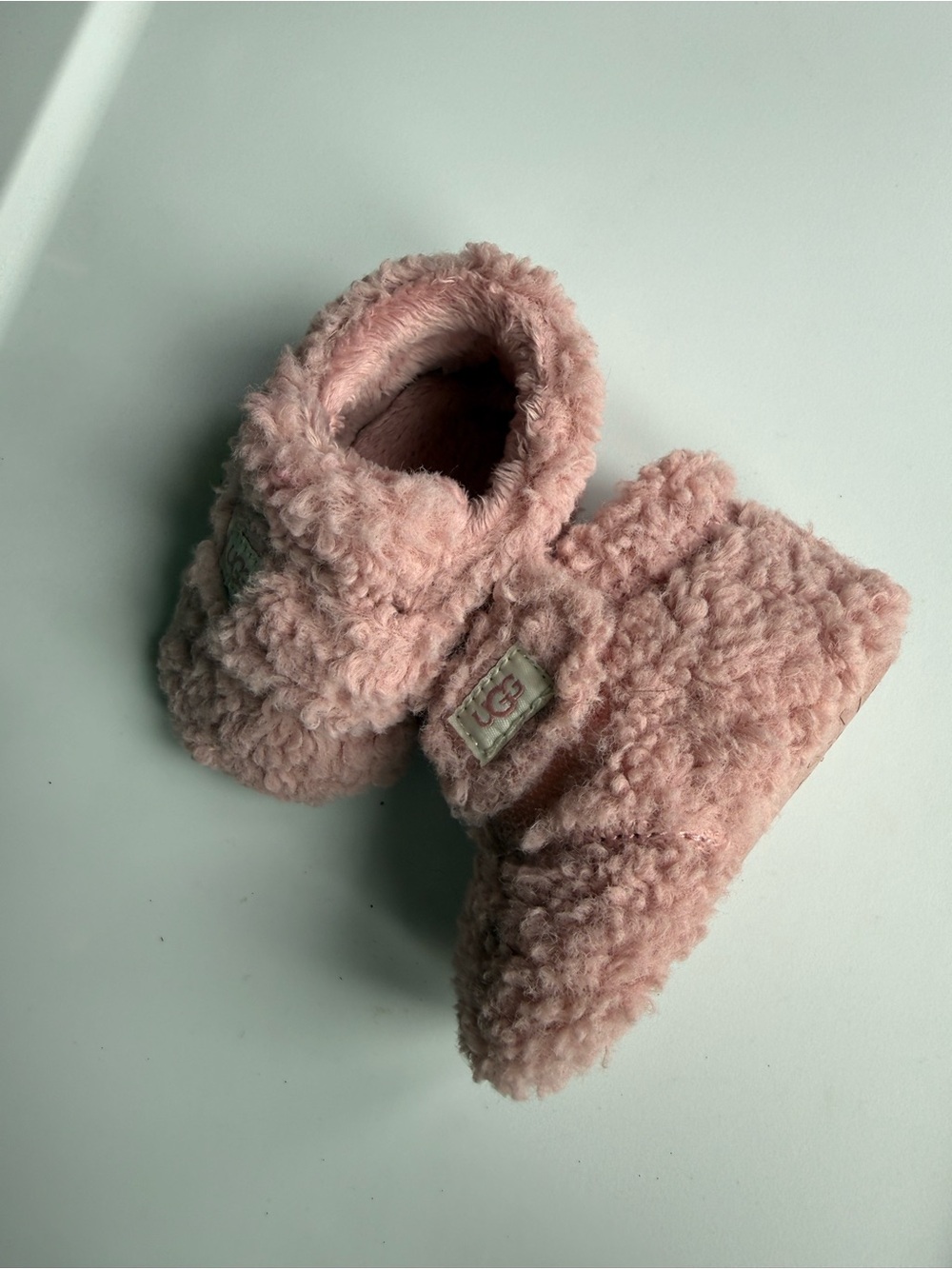 UGG Baby Bixbee Bootie Fuzzy Slippers size 2/3